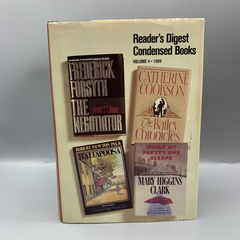 Reader's Digest Condensed Books Volume 4 from 1989